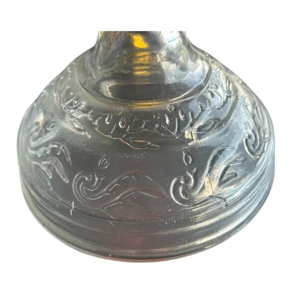 Lamplight Farms Cut Glass Clear Oil Lamp 18.5" - Picture 3 of 8